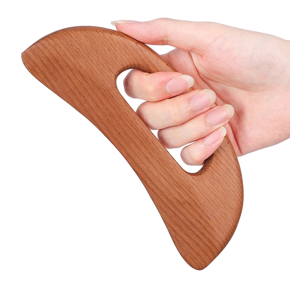 Natural Wood Lymphatic Body Gua sha